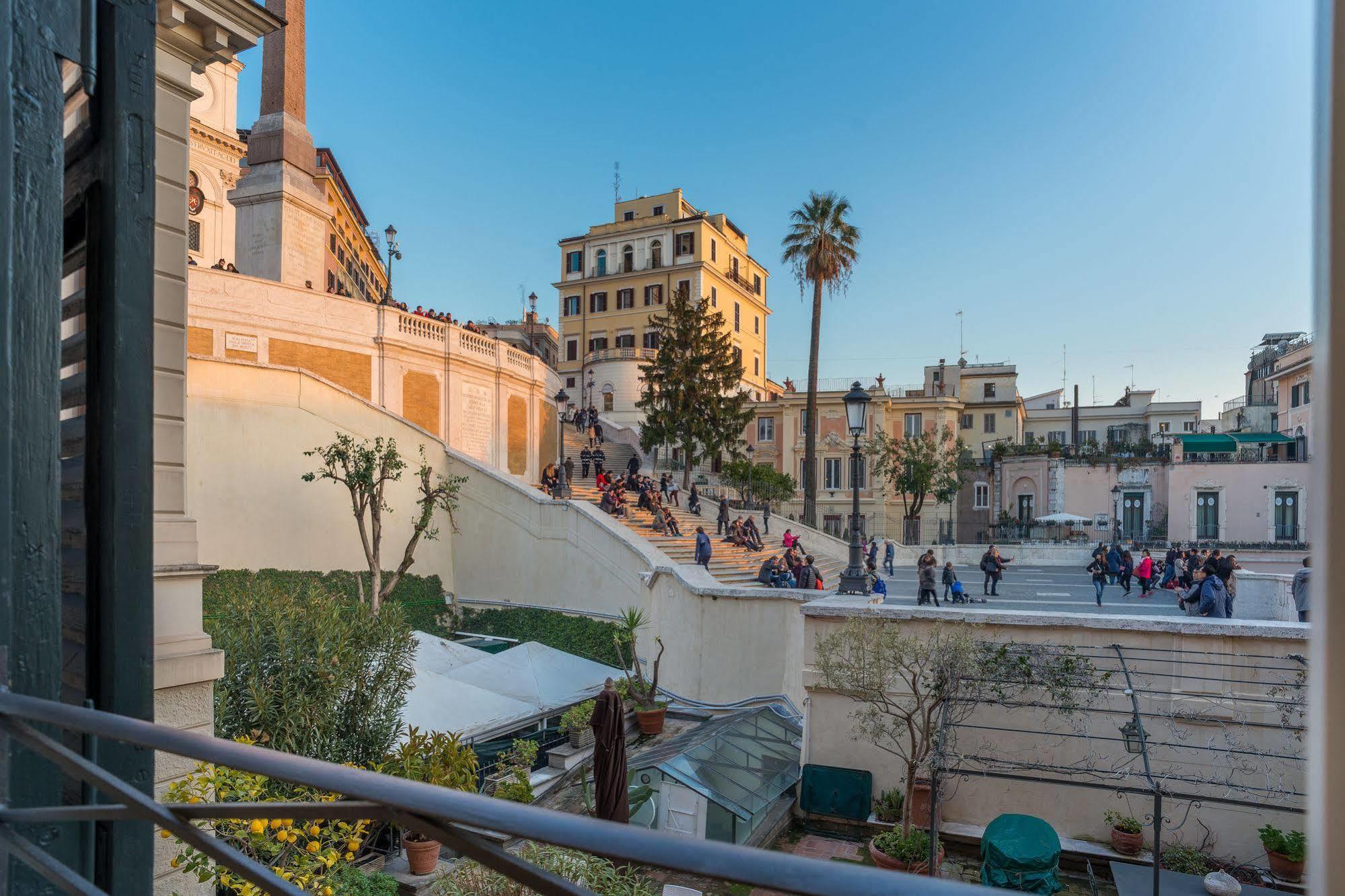 Les Diamants Spanish Steps Suite Rom Exteriör bild