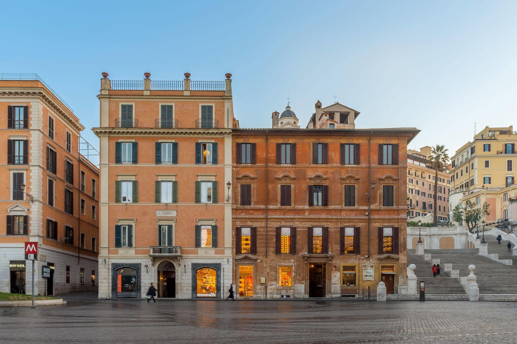 Les Diamants Spanish Steps Suite Rom Exteriör bild